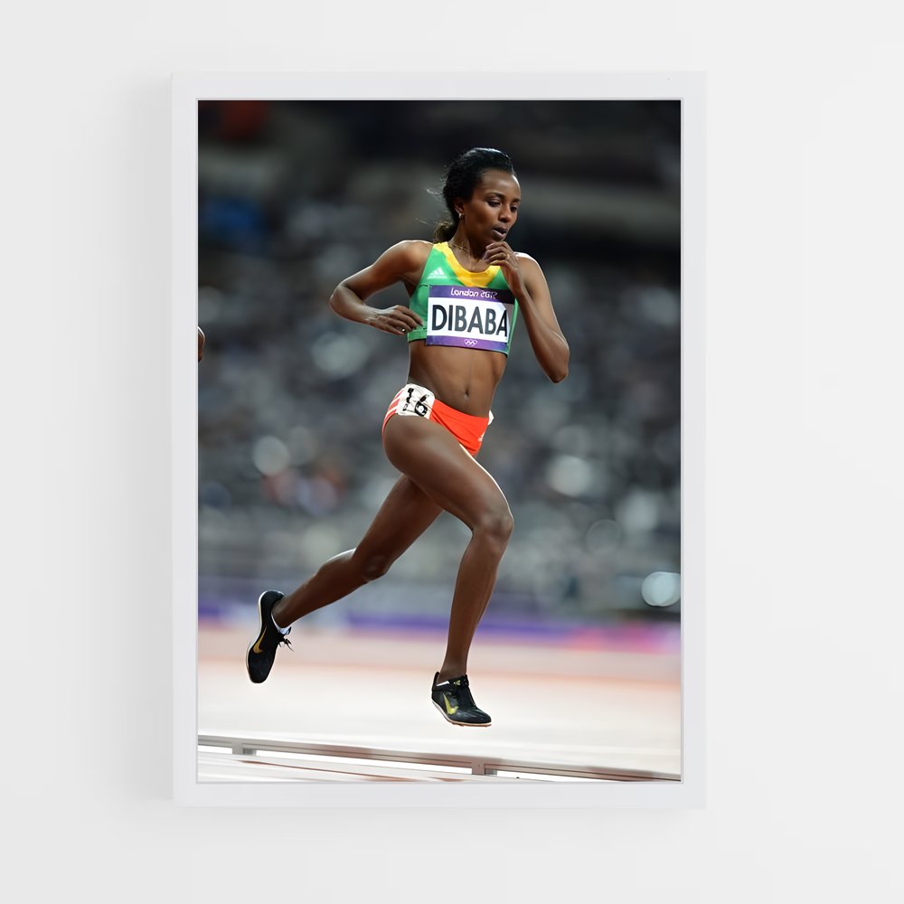 Poster En Piste Vers La Victoire – affiche Athlétisme (vue 3)